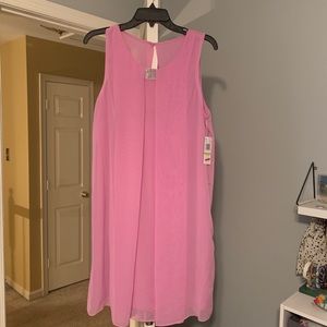 Macy’s pink dress